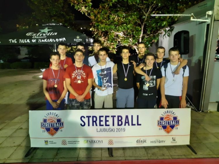 Klada iz Metkovića pobjednik turnira za mlade “Streetball Ljubuški 2019”
