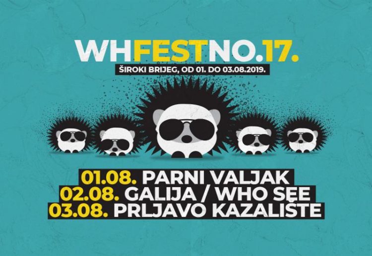 Na WHF stižu Prljavo kazalište, Parni valjak, Galija i Who See!