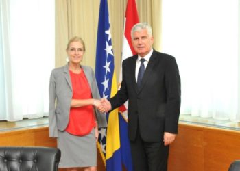 Čović s Hartmann: Hrvati su spremni na kompromis kao jedino rješenje za izlazak iz krize