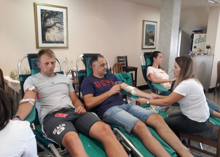 Široki Brijeg: U akciji dobrovoljnog darivanja krvi za građanstvo prikupljeno 56 doza