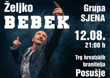 Željko Bebek 12. kolovoza u Posušju