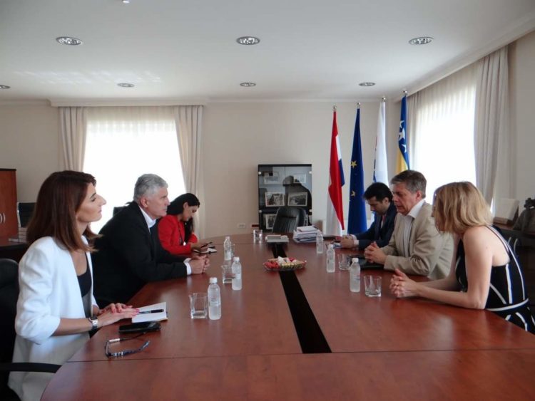 Čović se sastao s voditeljem Izaslanstva EU u BiH i specijalnim predstavnikom EU u BiH
