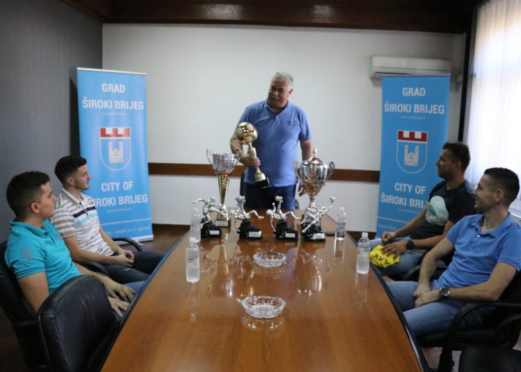 Prvaci Hercegovine na prijemu kod gradonačelnika Kraljevića