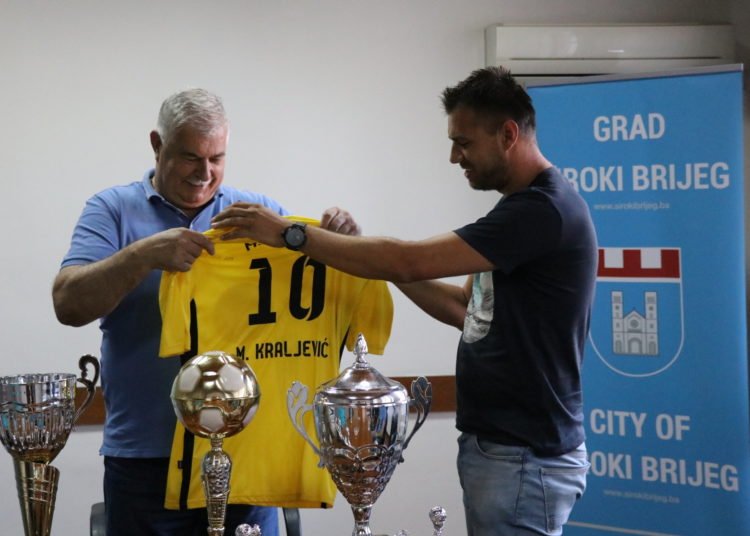 Prvaci Hercegovine na prijemu kod gradonačelnika Kraljevića