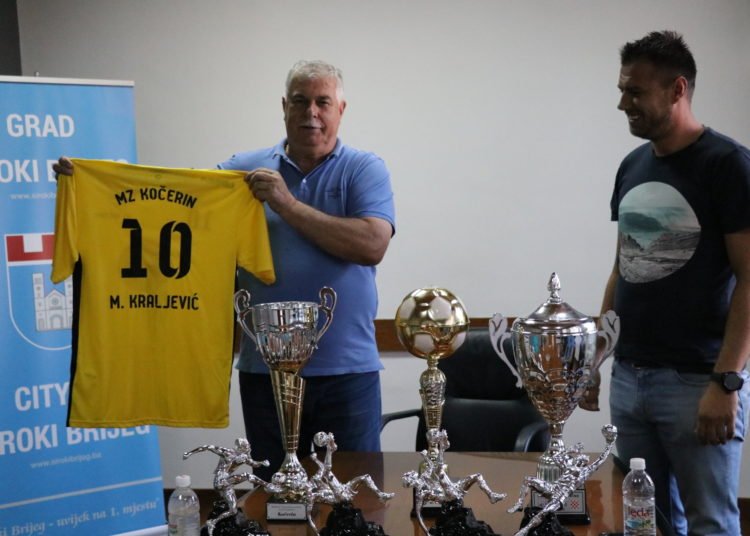 Prvaci Hercegovine na prijemu kod gradonačelnika Kraljevića