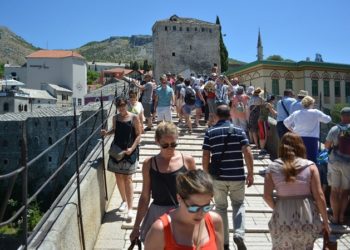 Mostar turistički hit, gradska jezgra prepuna