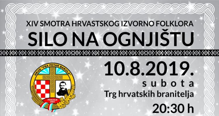 Posušje: Brojna društva i Slavonia Band na 14. smotri hrvatskog izvornog folklora