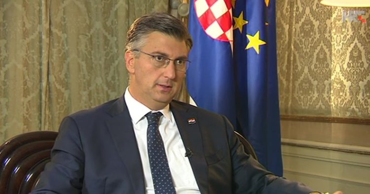 Plenković za HRT o incidentu, brodogradnji, plaćama i diplomaciji