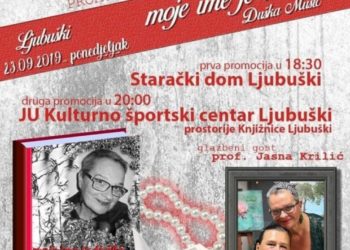 Predstavljanje knjige u Ljubuškom „moje ime je duška“ autorice Duške Mušić