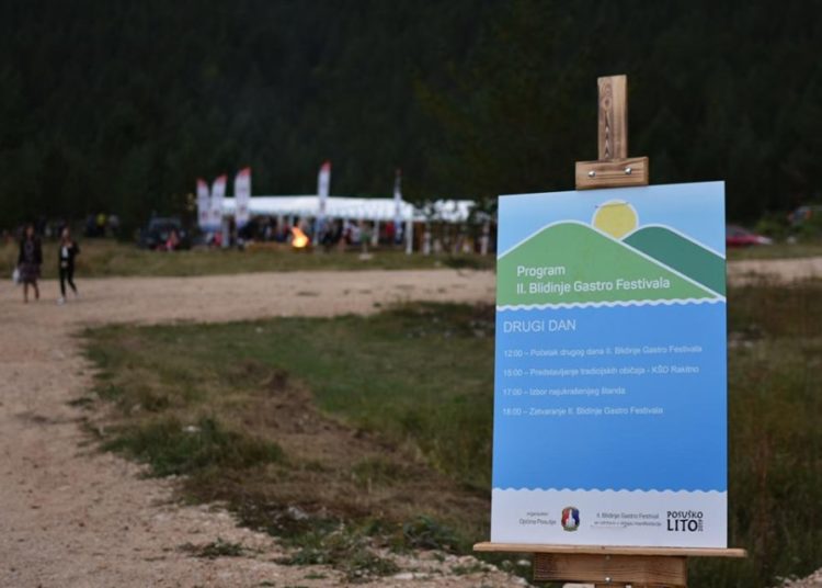 Bogata ponuda na 2. Gastro festivalu na Blidinju