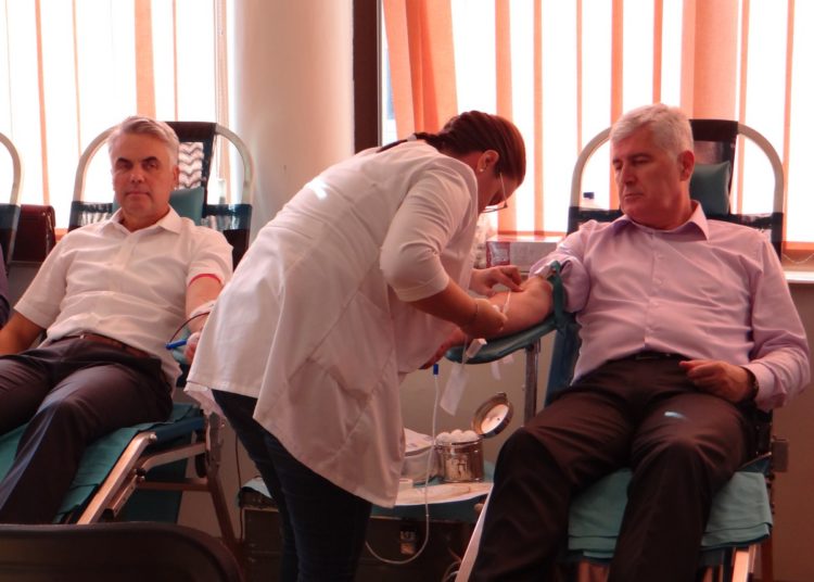 Održana akcija dobrovoljnog darivanja krvi u Domu HDZ BiH