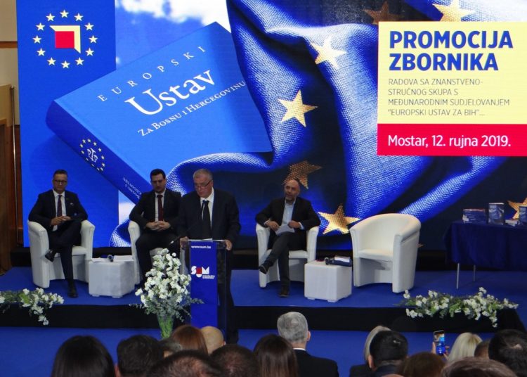 Predstavljen Zbornik radova znanstveno-stručnog skupa “Europski ustav za Bosnu i Hercegovinu”
