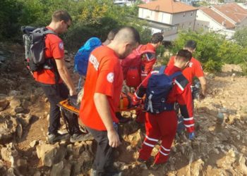 Na Brdu ukazanja u Međugorju spašena teško ozlijeđena Poljakinja