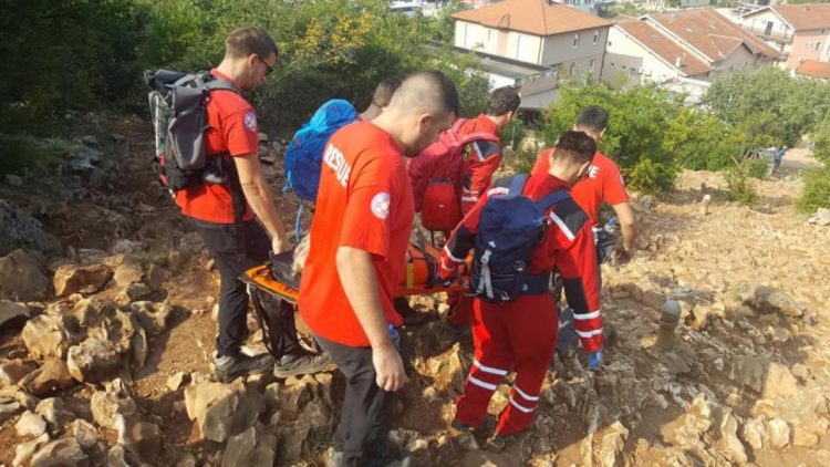 Na Brdu ukazanja u Međugorju spašena teško ozlijeđena Poljakinja