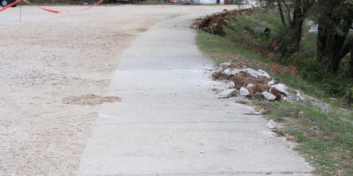 Široki Brijeg: Gradi se parking, kružni tok i nogostupi!