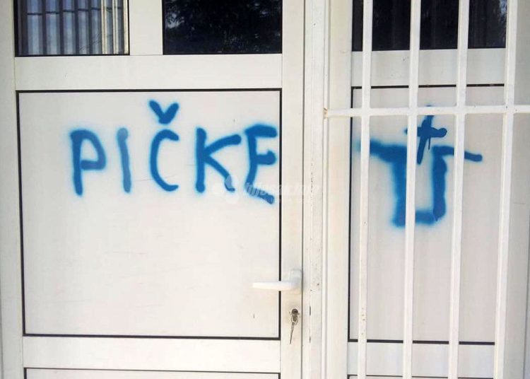 Kamp NK Široki Brijeg išaran prijetećim i uvredljivim grafitima, otkriveni počinitelji