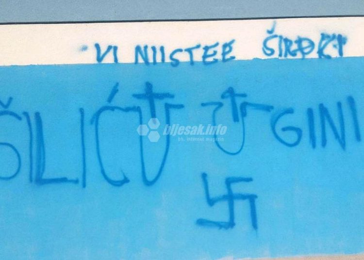 Kamp NK Široki Brijeg išaran prijetećim i uvredljivim grafitima, otkriveni počinitelji