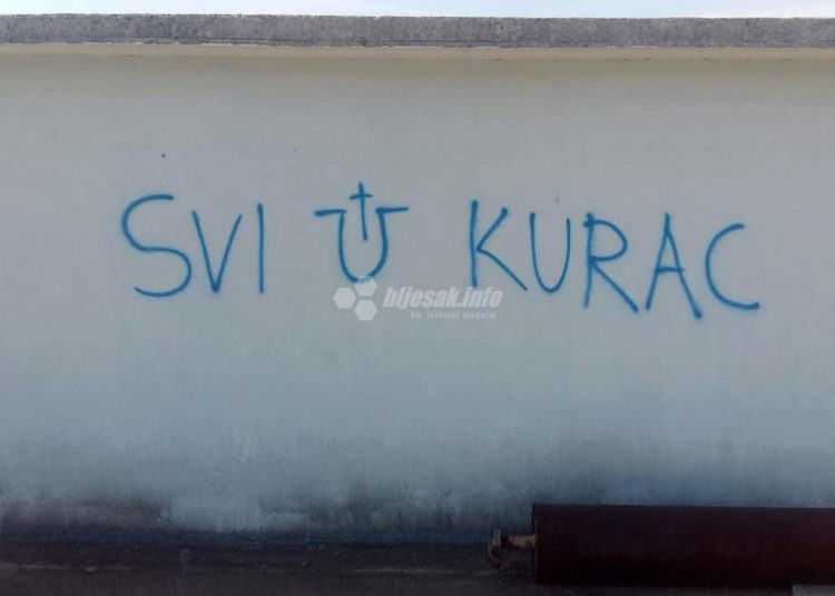 Kamp NK Široki Brijeg išaran prijetećim i uvredljivim grafitima, otkriveni počinitelji