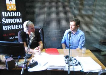 Filip Karačić gostovao na Radiju Široki Brijeg