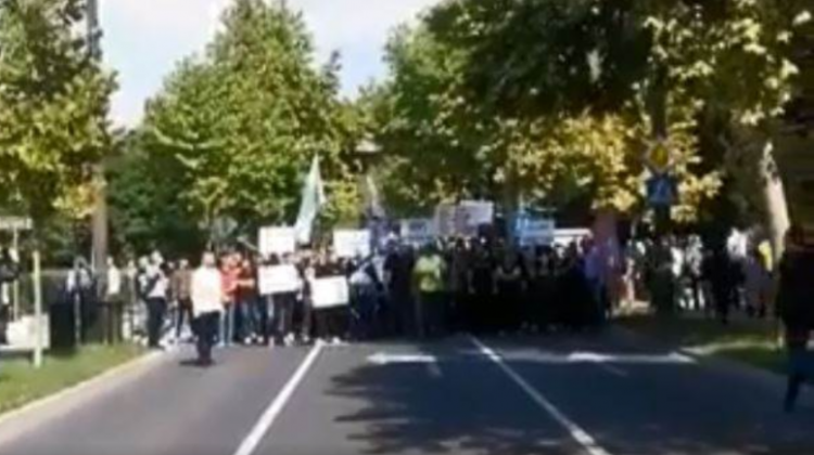 Uz povike tekbir i Allahu Ekber protivnici “Parade ponosa” šetaju Alipašinom ulicom u Sarajevu