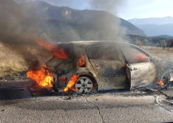 Blidinje: U potpunosti izgorio osobni automobil