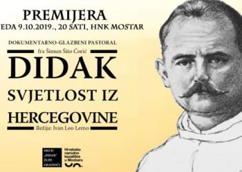 U srijedu premijera predstave o hercegovačkom velikanu fra Didaku Buntiću