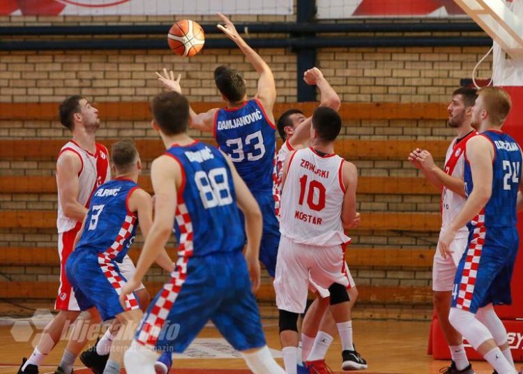 Široki bolji od Zrinjskog na startu košarkaškog prvenstva