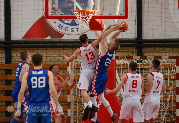 Široki bolji od Zrinjskog na startu košarkaškog prvenstva
