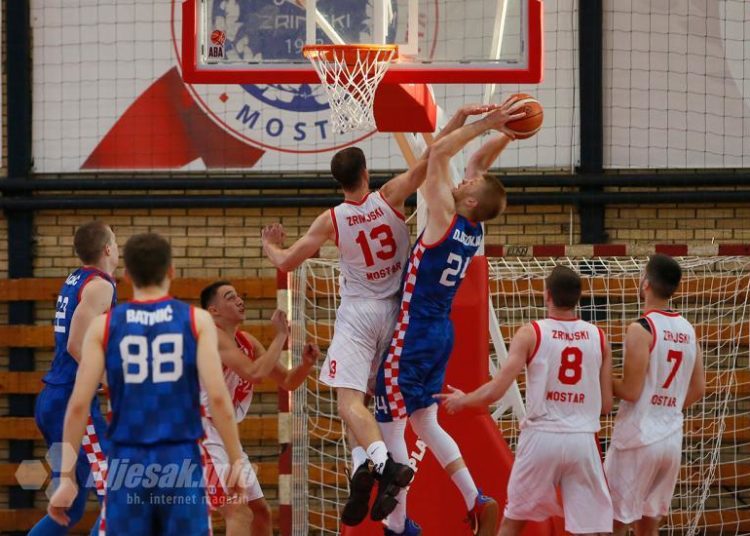 Široki bolji od Zrinjskog na startu košarkaškog prvenstva