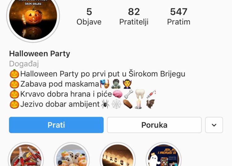 Halloween party u Širokom? U najavi veličaju sotonu, križ okrenuli naopako!
