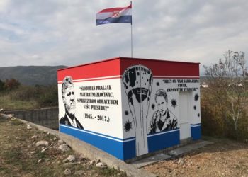 Momci iz Turčinovića muralima odali počast Vukovaru i generalima Slobodanu Praljku i Blagi Zadri