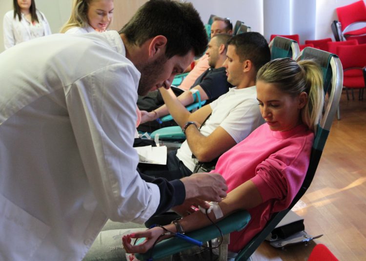 Prikupljeno 95 doza krvi u Elektroprivredi HZ HB