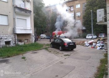 Palio smeće po Mostaru pa završio iza rešetaka