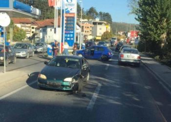 Široki Brijeg: Prometna nesreća na Trnu, nastala velika kolona