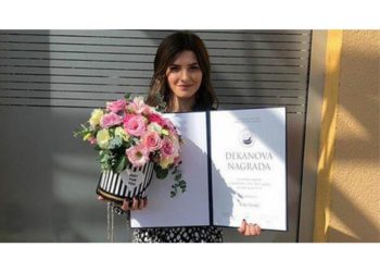 Sara Šimić: Bila je učenica generacije, ima i tri dekanove nagrade