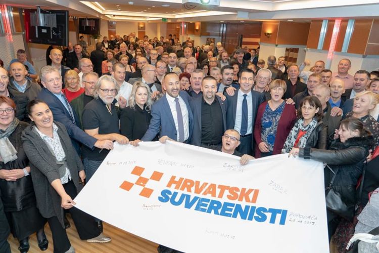 Osnovana stranka Hrvatski suverenisti