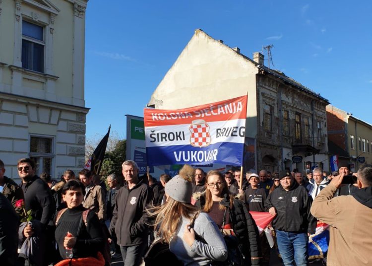 Veličanstveno u Vukovaru, u koloni sjećanja i Širokobriježani