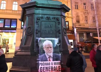Hrvatski narod odaje počast generalu Praljku diljem BiH, Hrvatske i svijeta