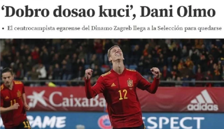 Katalonski list na hrvatskom pozdravio Olmov savršeni debi za Španjolsku
