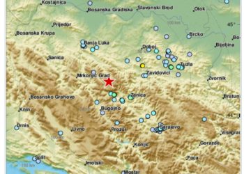 Potres jačine 5,1 stupnjeva po Richteru pogodio BiH