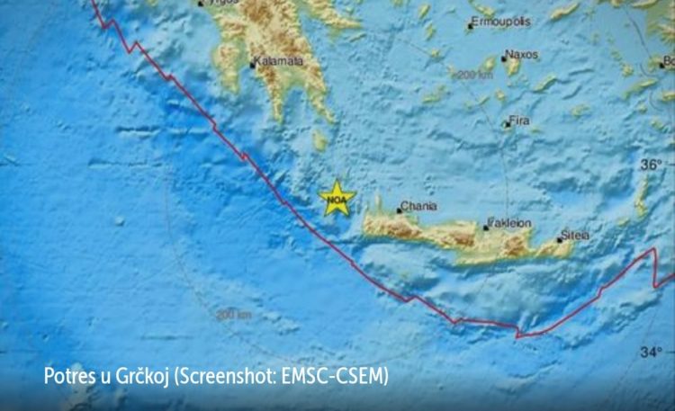 Snažan potres magnitude 6,1 pogodio Grčku: “Bilo je to najjače podrhtavanje koje sam osjetio”