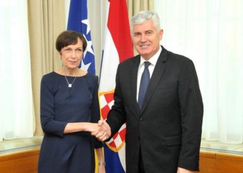 Veleposlanica kod Čovića: Njemačka se nastavlja zalagati za BiH