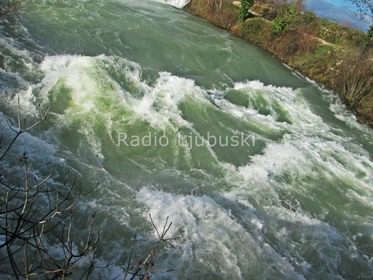 Nabujao Trebižat, proglašene izvanredne mjere obrane od poplave