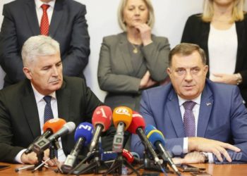 HDZ i SNSD u Mostaru: Razumijevanje s obje strane, Dodik ne dijeli Čovićev optimizam