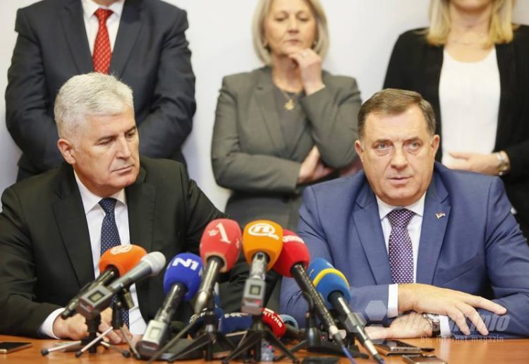 HDZ i SNSD u Mostaru: Razumijevanje s obje strane, Dodik ne dijeli Čovićev optimizam