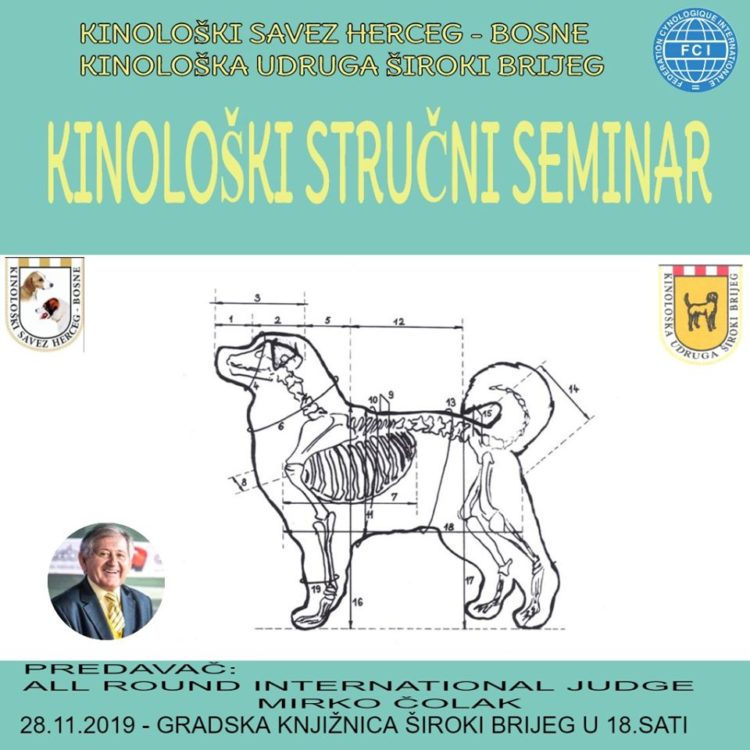 Kinološki seminar u Širokom Brijegu