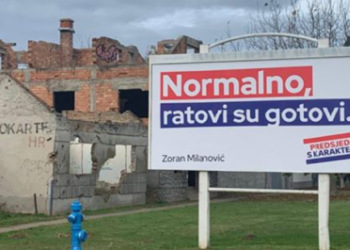 Škoro o Milanovićevom plakatu u Vukovaru: Ovo nije normalno poručivati Vukovarcima