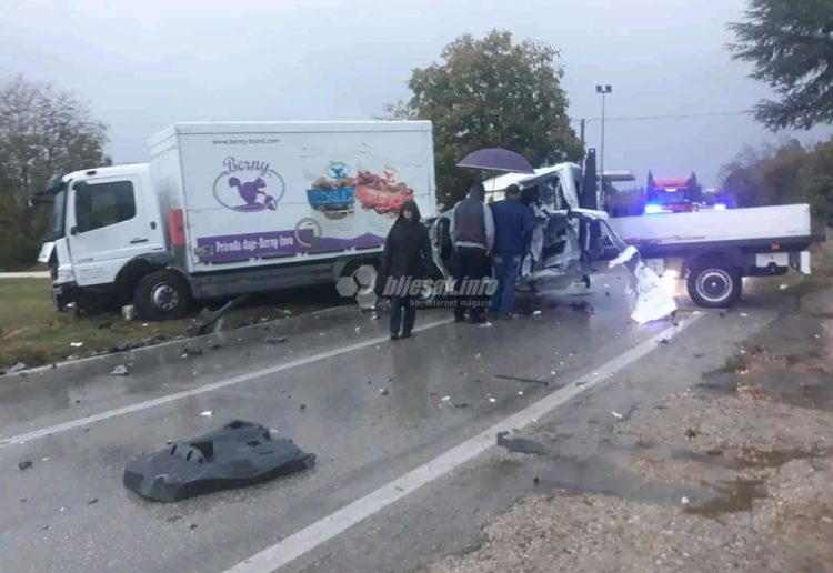 Široki Brijeg: Teška prometna nesreća u Knešpolju