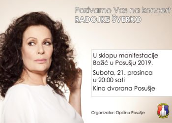Manifestacija Božić u Posušju: Najava koncerta Radojke Šverko u Posušju