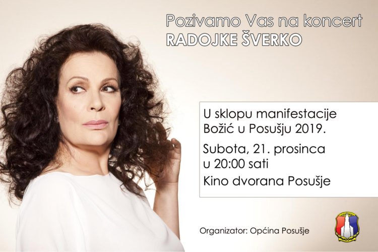 Manifestacija Božić u Posušju: Najava koncerta Radojke Šverko u Posušju